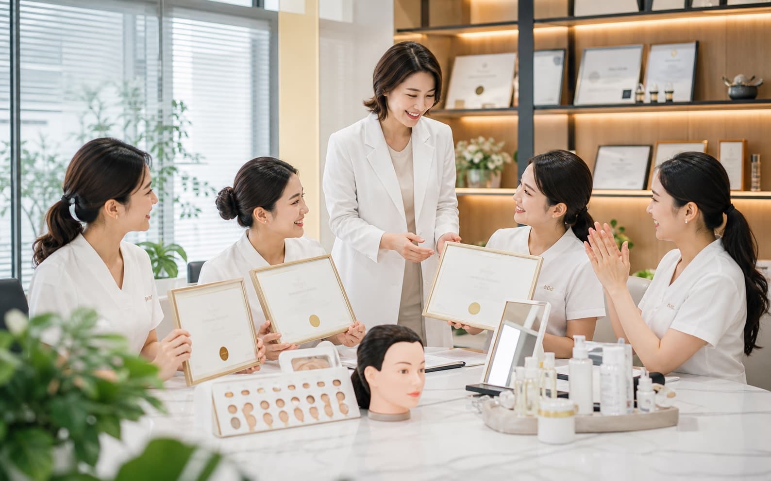 만족도 10의 교육 시스템